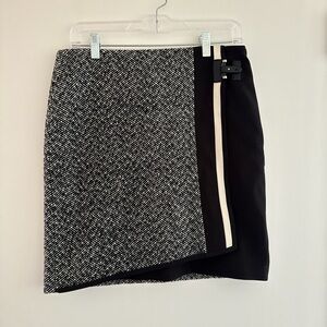 White House Black Market Monochrome Pencil Skirt